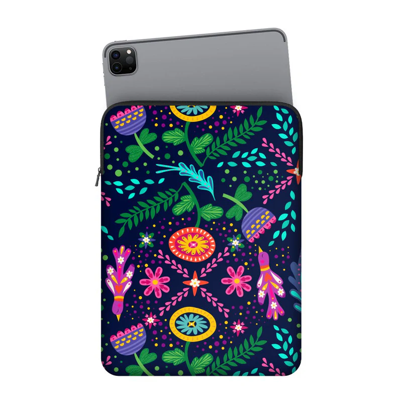 Floral Art 1 iPad Sleeve