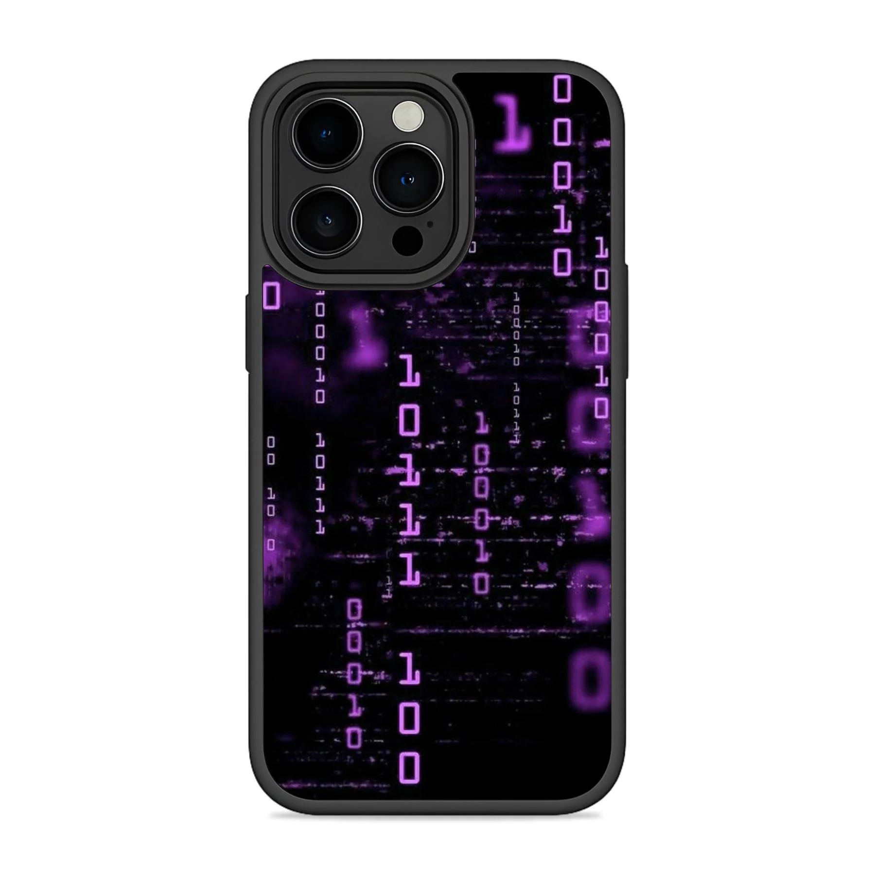 Binary Pink Mobile Bumper Cover