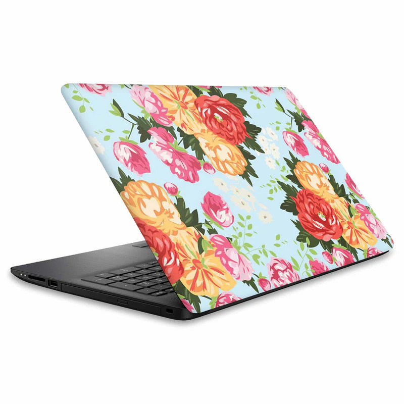 Floral Print 3 Laptop Skins - Image 4