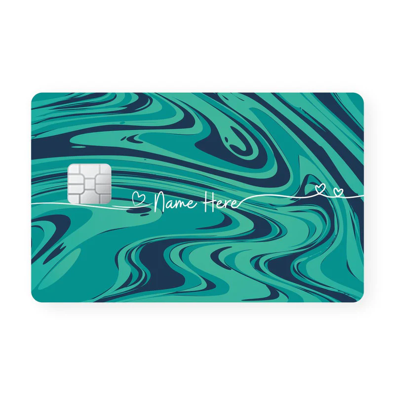 Flowy Custom Name Card Skin