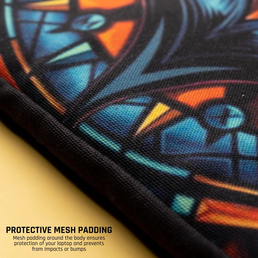 Flowy Custom Name Laptop Sleeve - Image 3