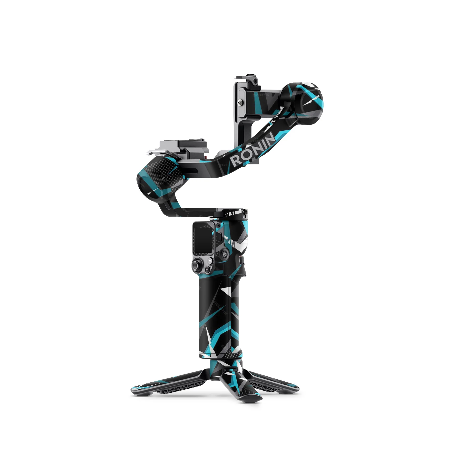 Fluid Geometry Gimbal Skin