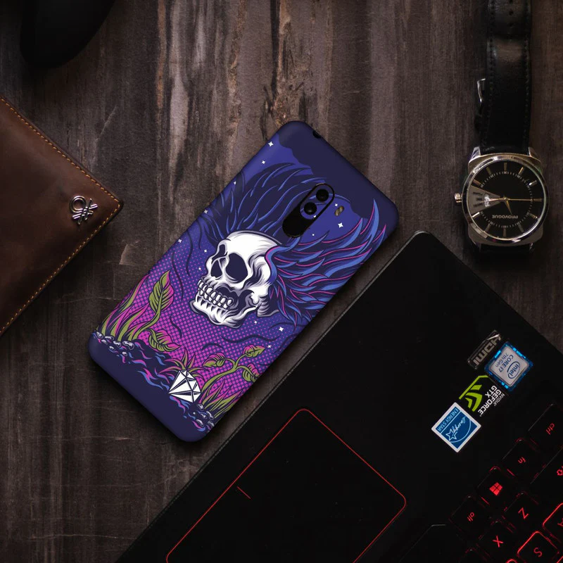 Flying Skull Mobile Skin