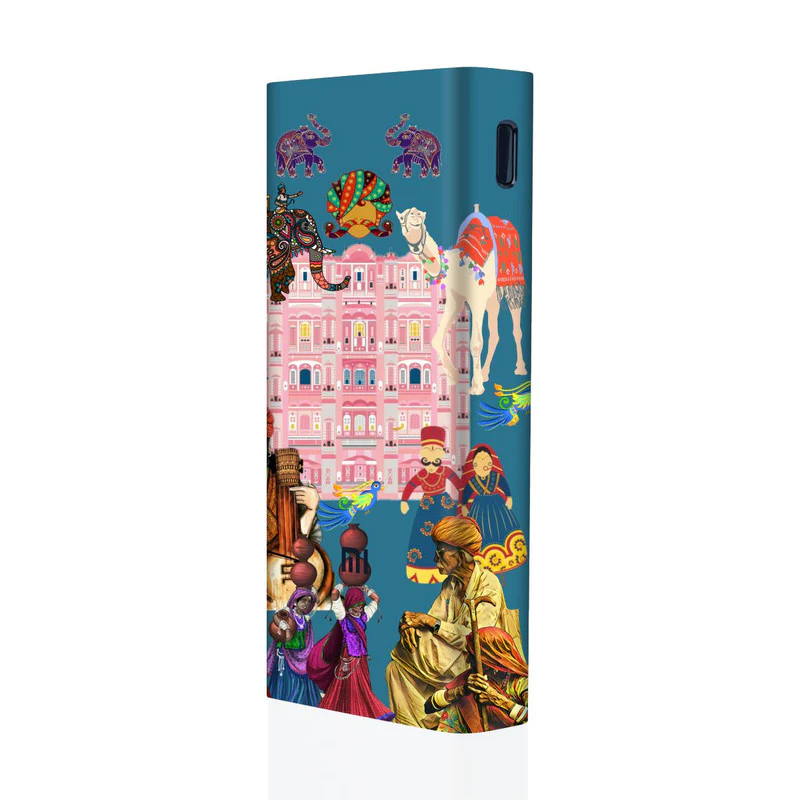 Folks Rajasthan Mi Powerbank Skins