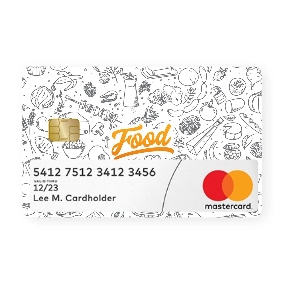 Food Lover With Window Card