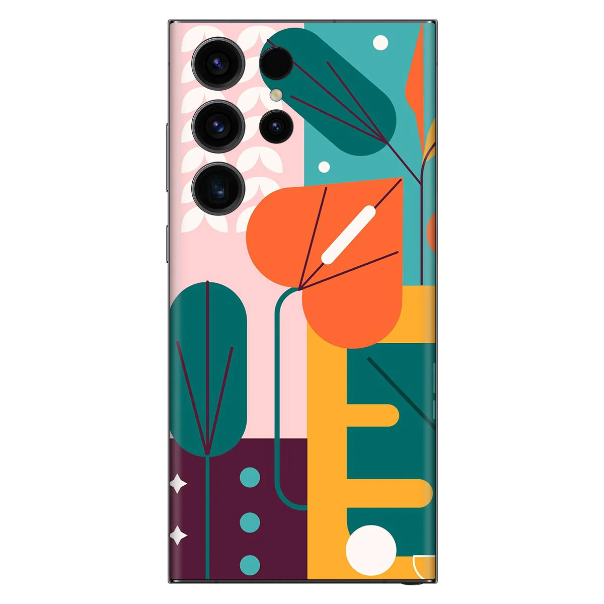 Forest Abstract Mobile Skin