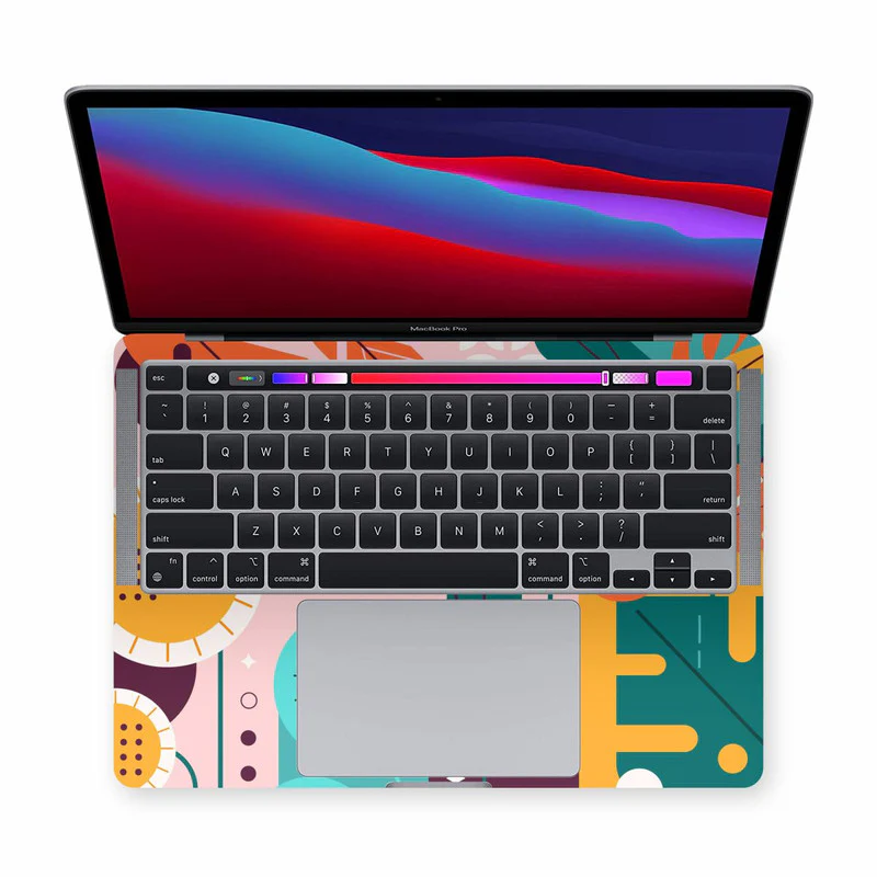 Macbook Forest Abstract Laptop Skins - Image 2