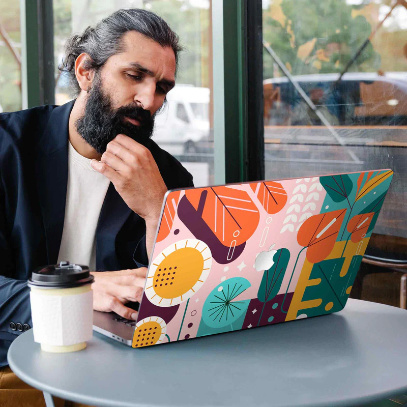 Macbook Forest Abstract Laptop Skins - Image 3