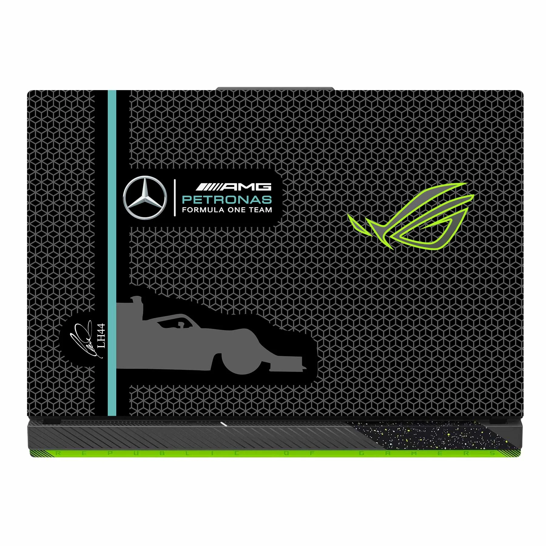 Formula Fans - Black Asus ROG Strix G16 G614J Laptop Skin