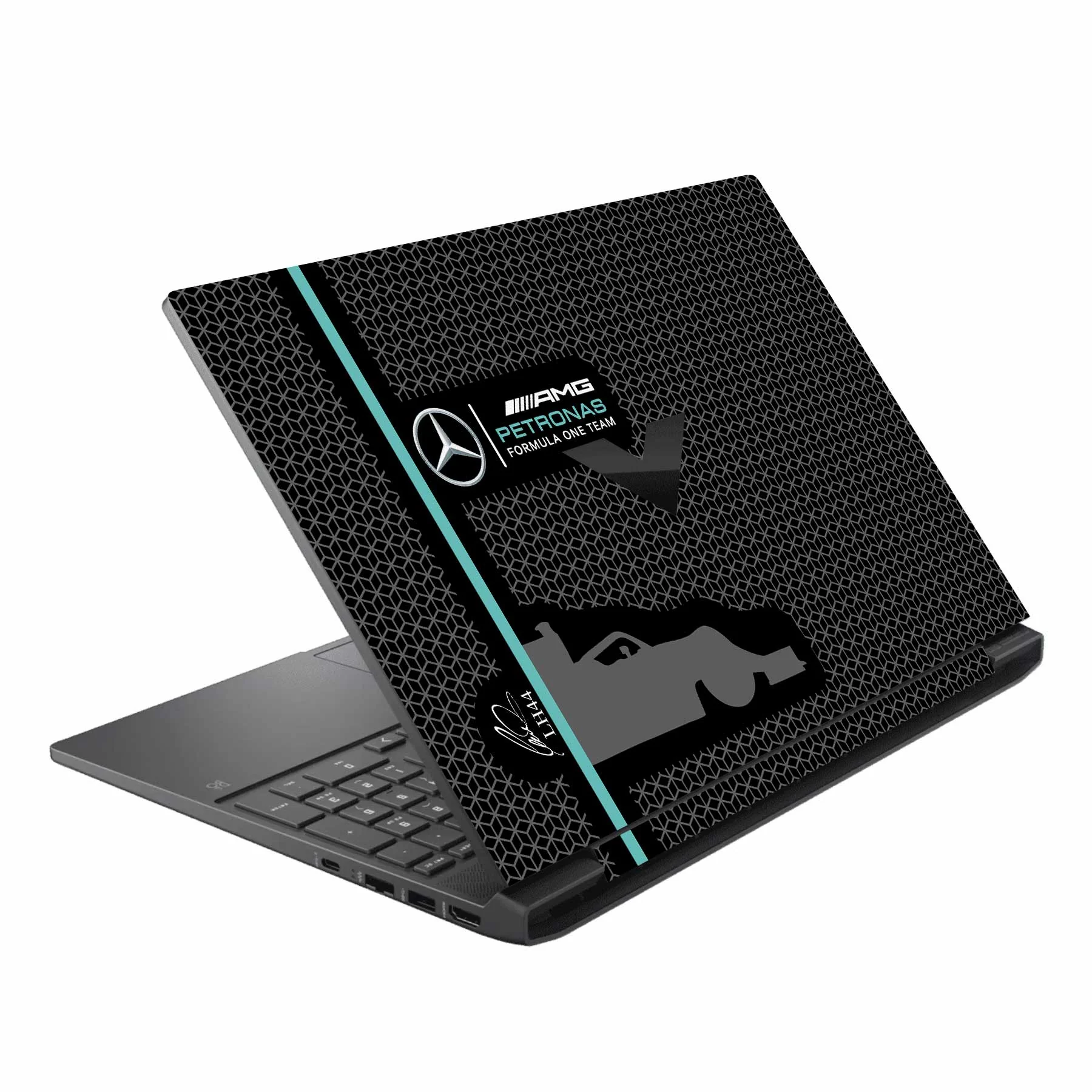 Formula Fans - Black HP Victus Laptop Skin