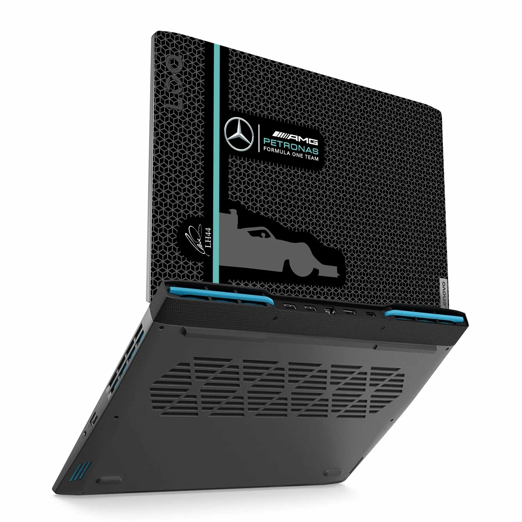 Formula Fans - Black Lenovo LOQ 2023 Laptop Skin