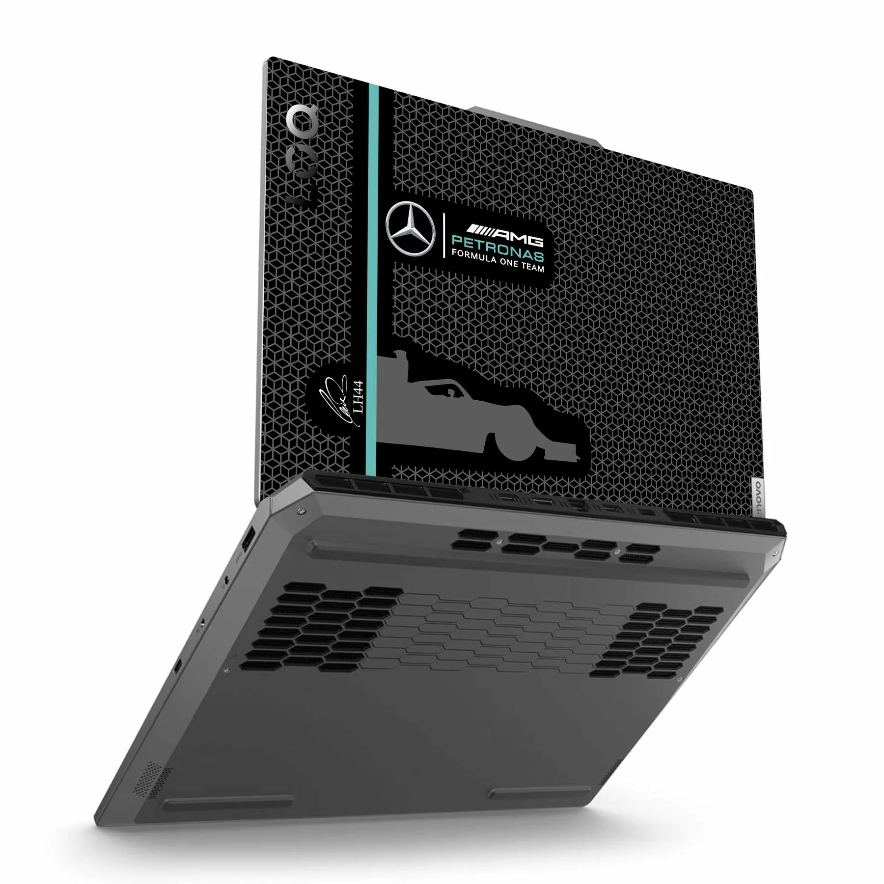 Formula Fans - Black Lenovo LOQ 2024 Laptop Skin