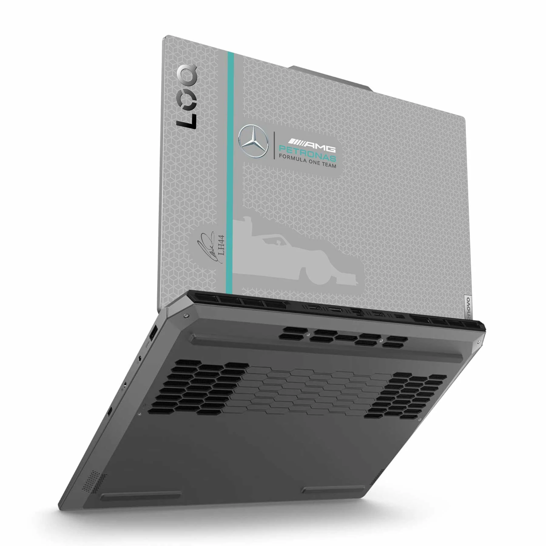 Formula Fans - Grey Lenovo LOQ 2024 Laptop Skin