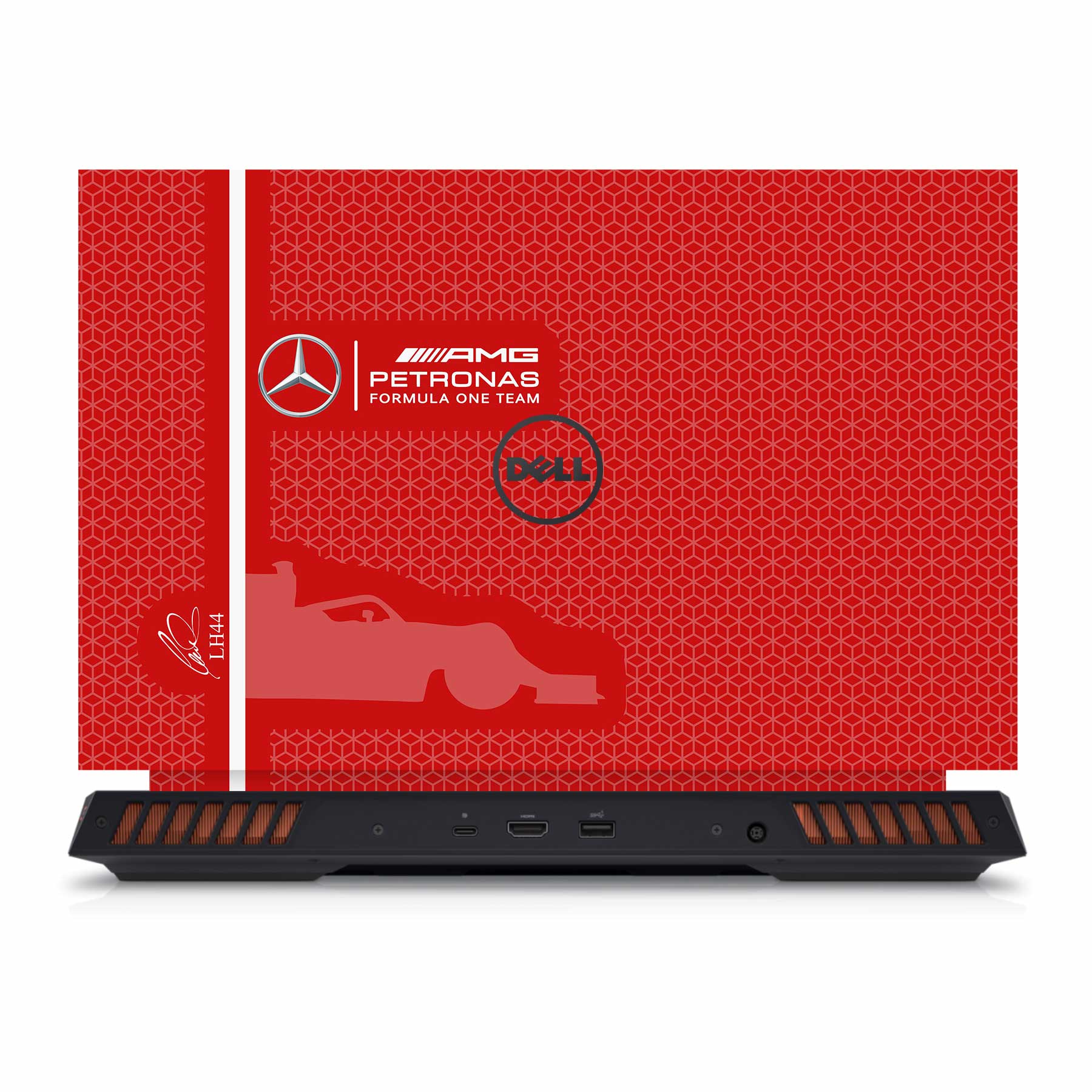Formula Fans - Red Dell G15 5530 Laptop Skin