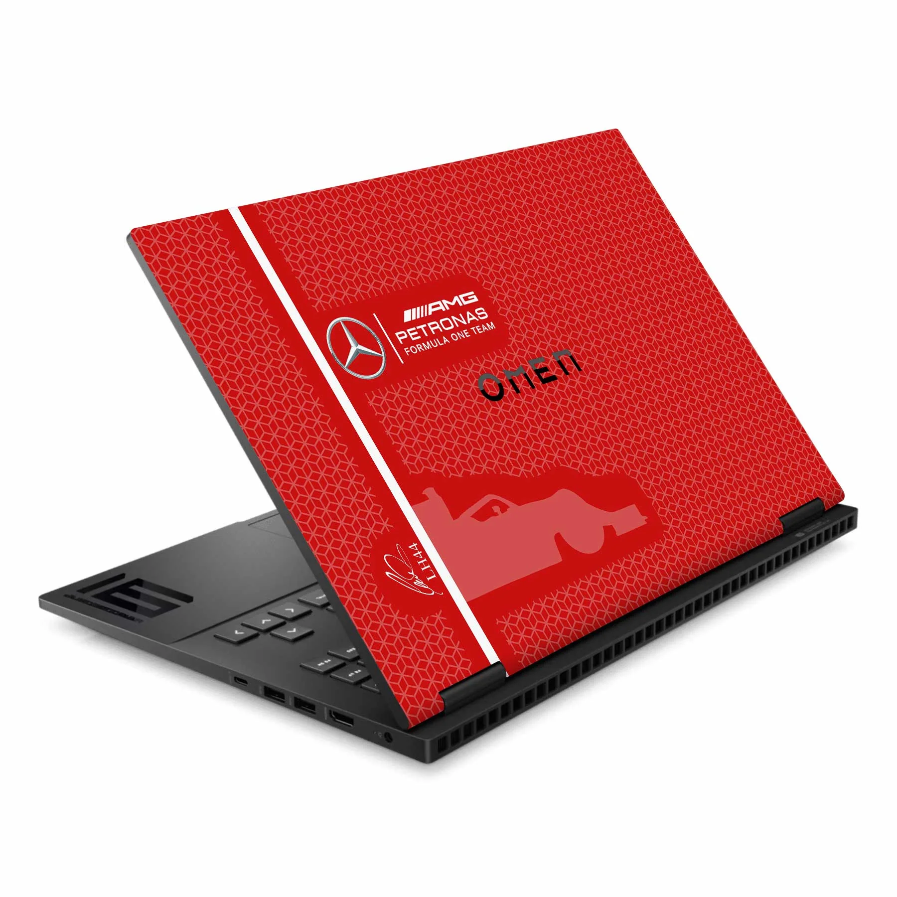 Formula Fans - Red HP Omen 16 Laptop Skin
