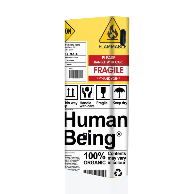 Fragile sticker 1 Mi Powerbank Skins