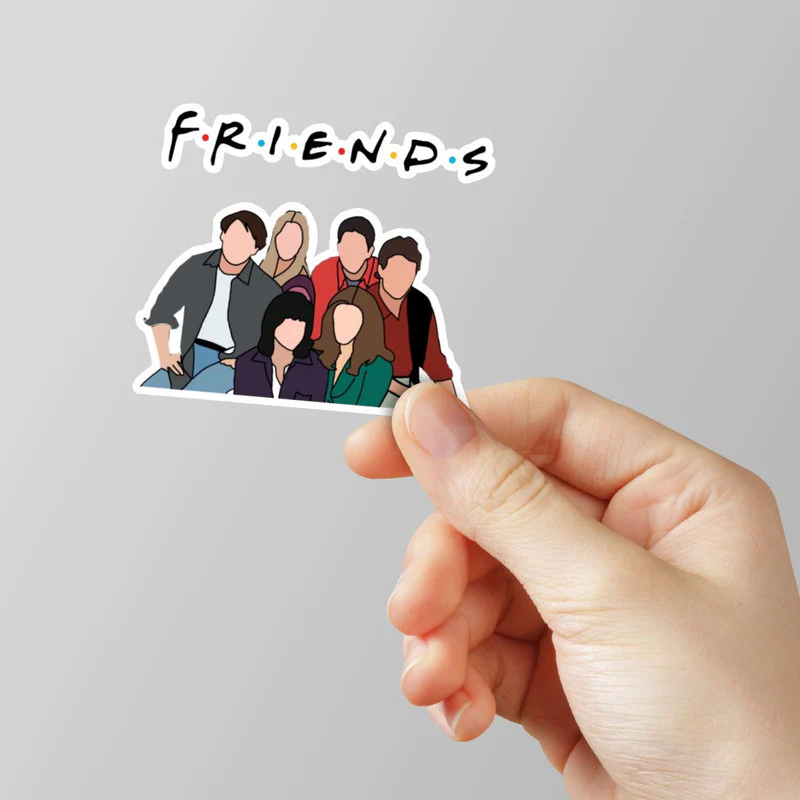 Friends Laptop Sticker