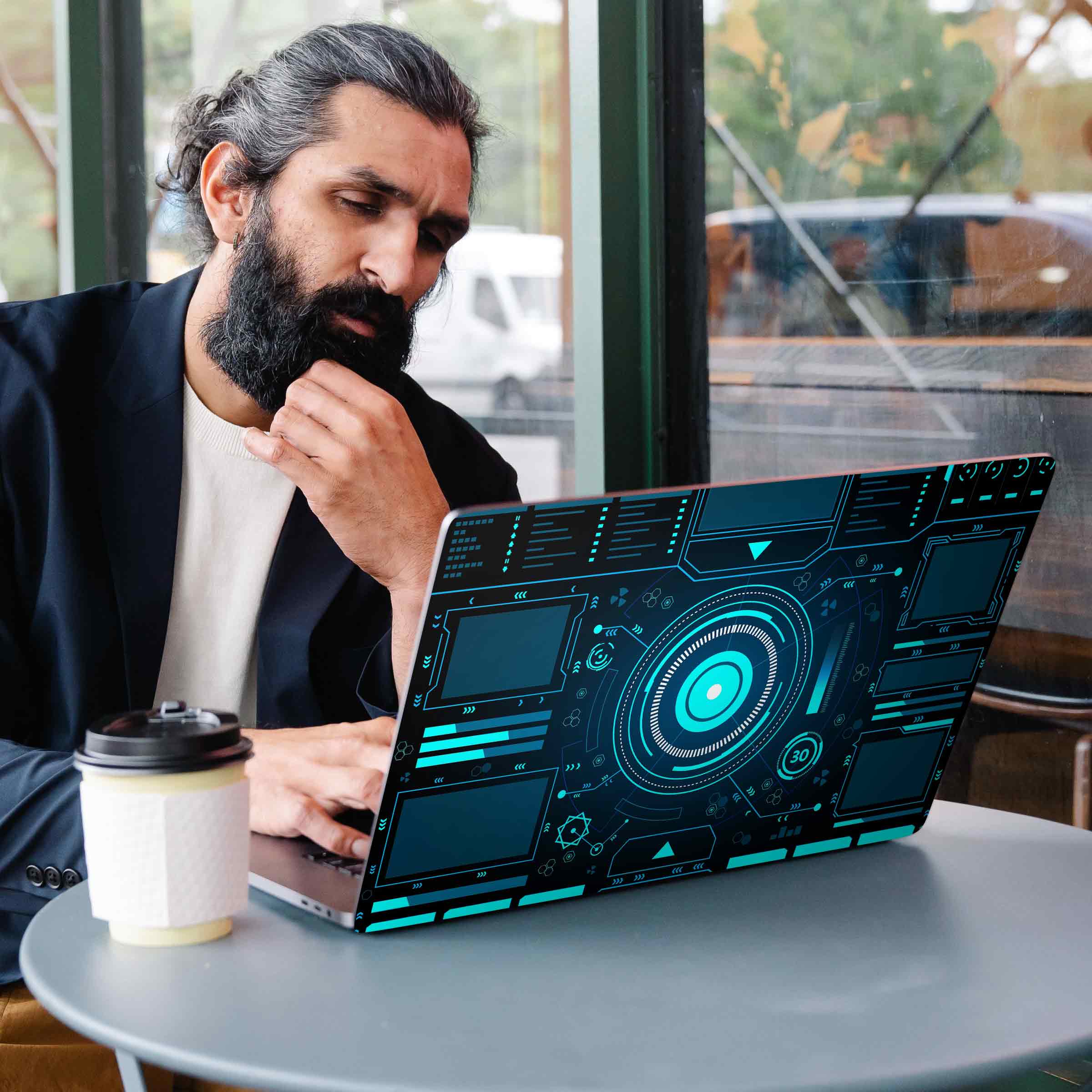 Future Cyborg Laptop Skins - Image 3