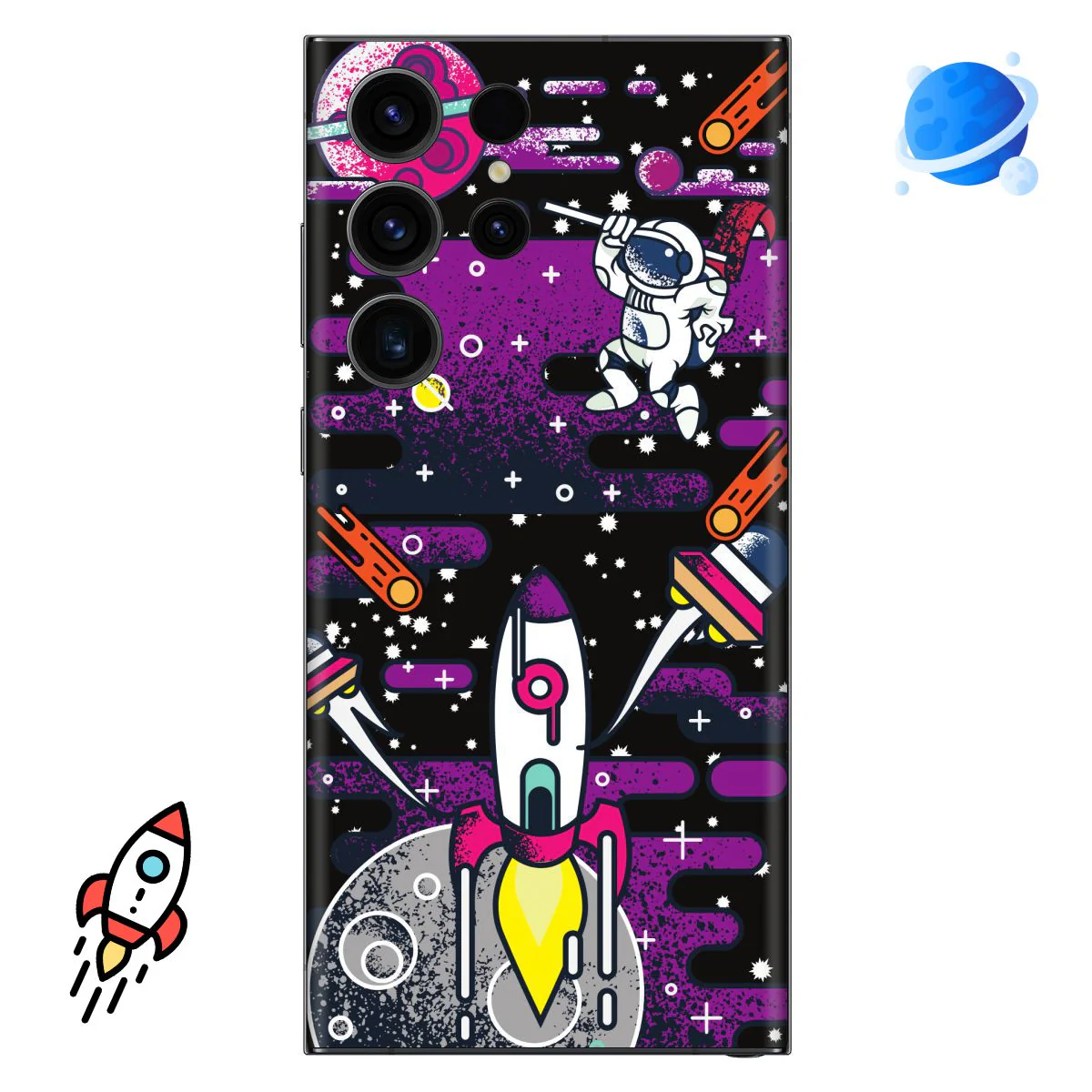Galaxy Mobile Skin