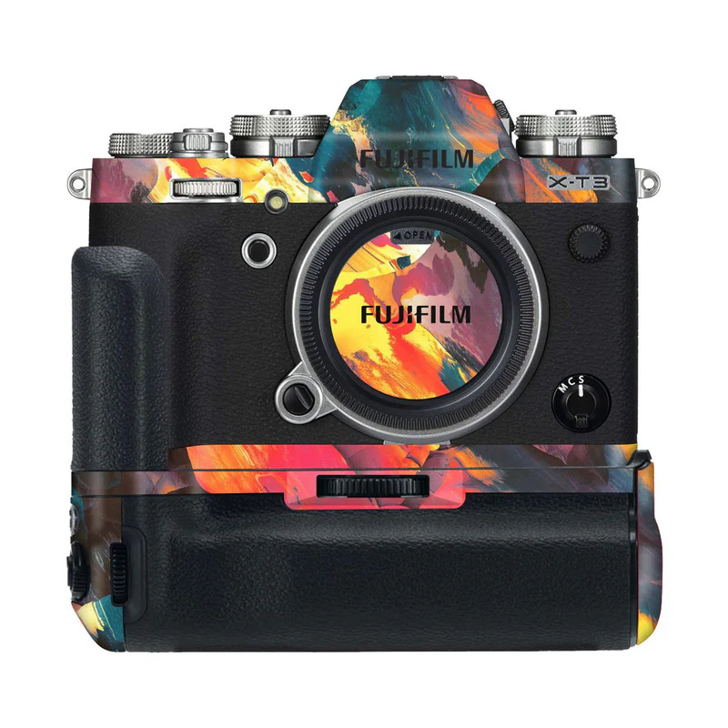 Galaxy Orange Camera Skins - Image 4