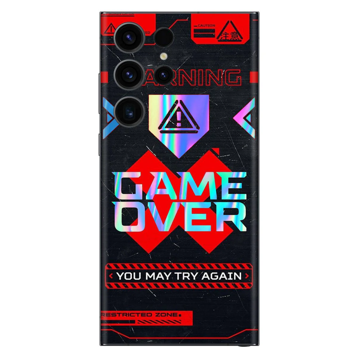 Game Over Shiny Mobile Skin