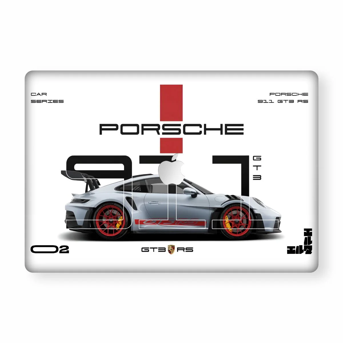 GT RS3 MacBook Skin - Image 2