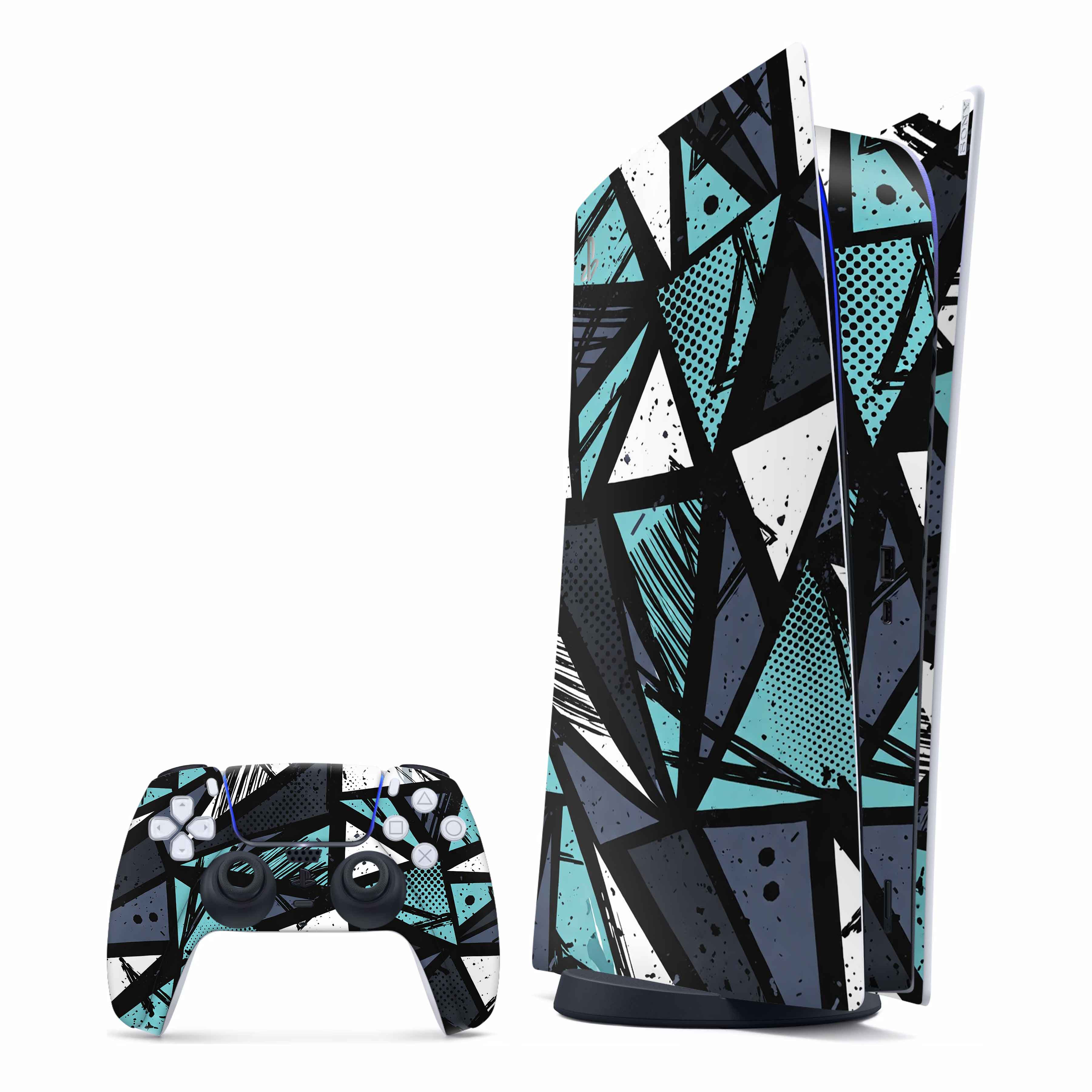 Geometric Abstraction Playstation Skin