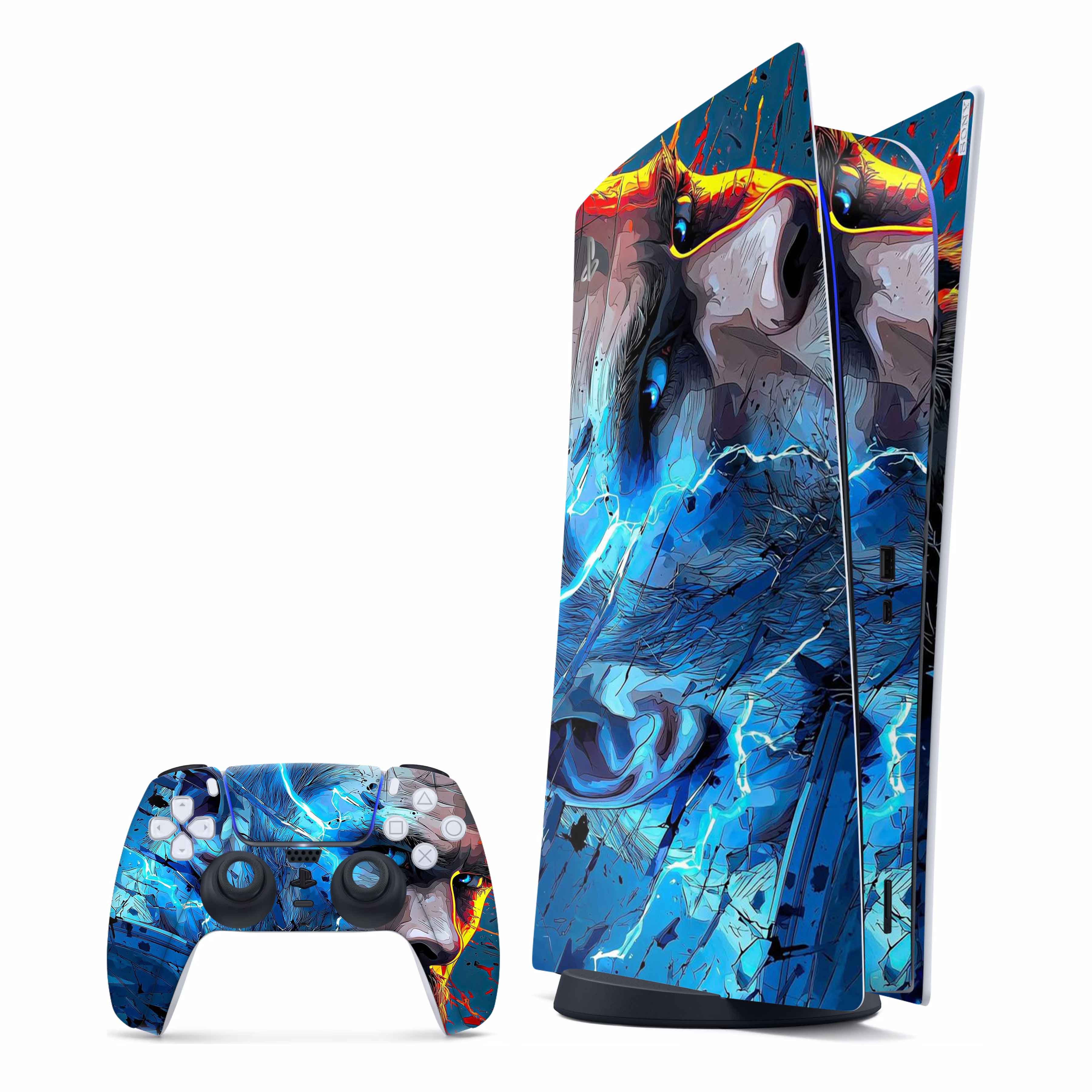 Geometric Pulse Playstation Skin