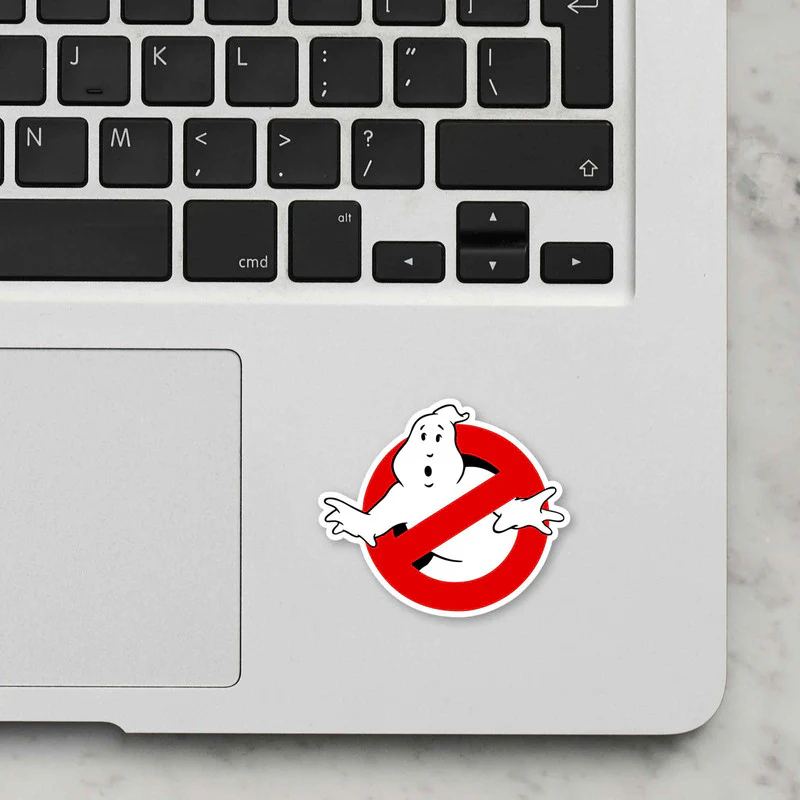 Ghostbusters Laptop Sticker - Image 2