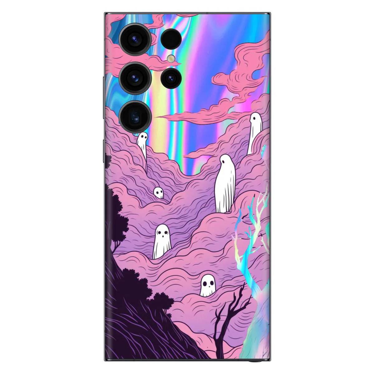 Ghosts Shiny Mobile Skin