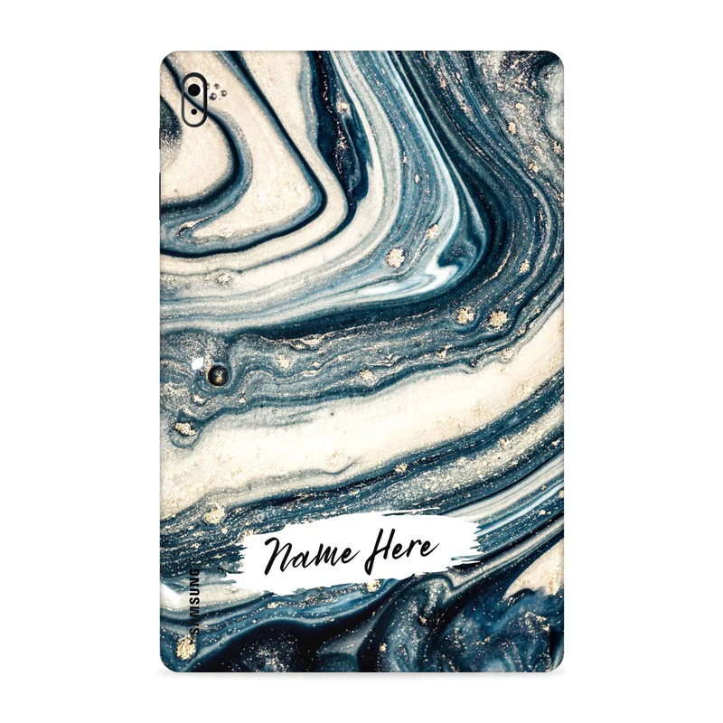 Glitter Marble Custom Name Tab Skin