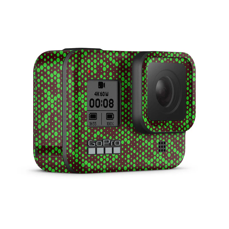 GoPro Skins Matrix Design - Green 2