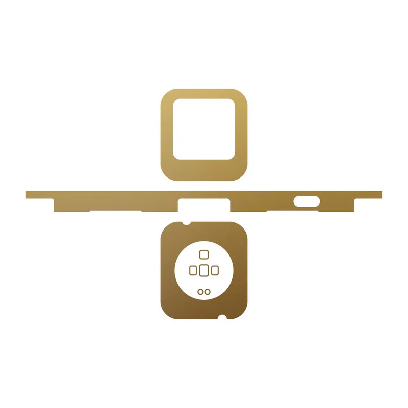 Gold Chrome Realme Watch Skin