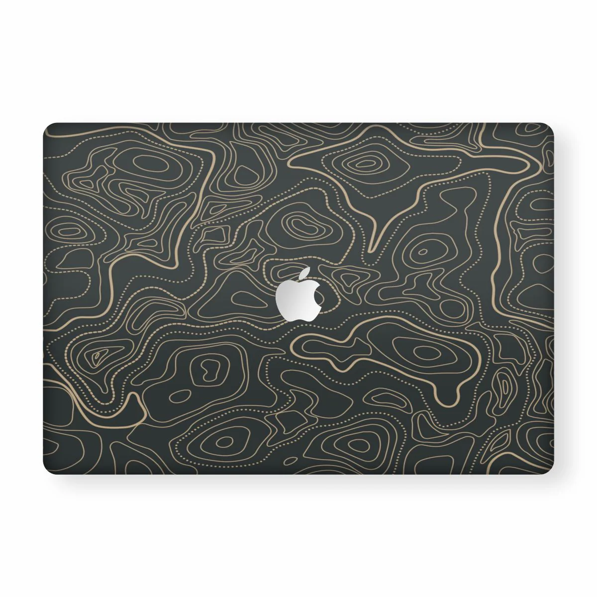 Golden Topo Macbook Skin