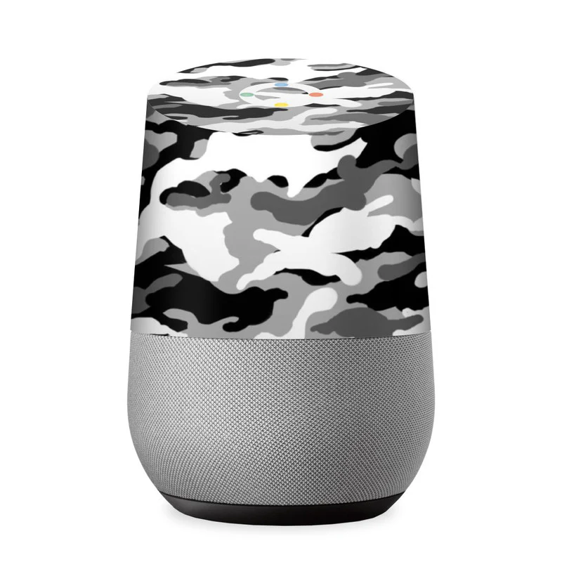 Grey Camo Skin For Google Home