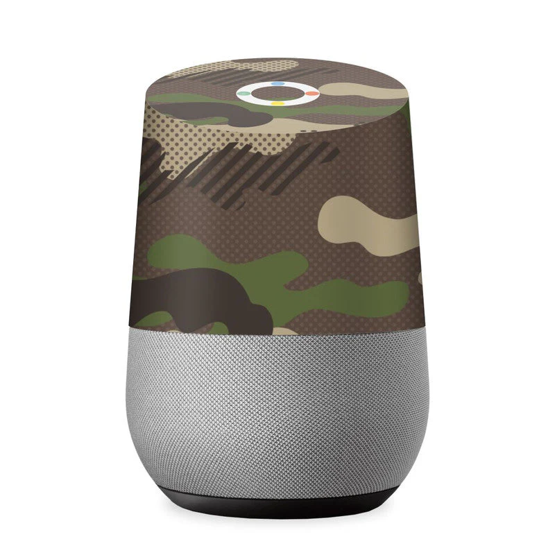 Military Croc Camo Skin For Google Home