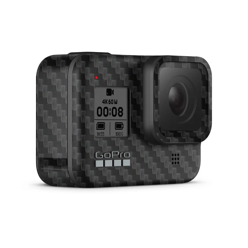 GoPro Skins Black Carbon
