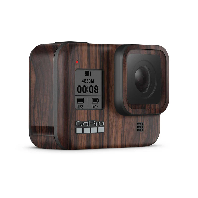 GoPro Skins Mohogany Wood