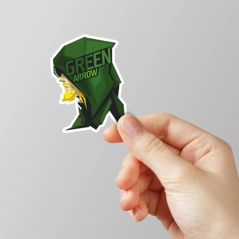 Green Arrow Laptop Sticker