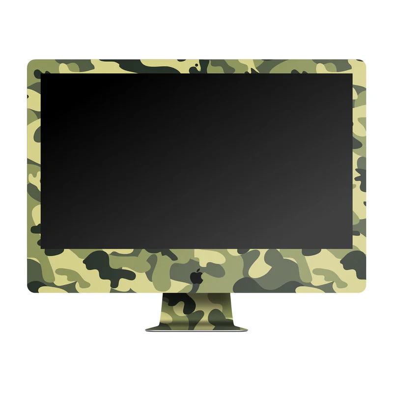 Green Camo Skin For Apple iMac