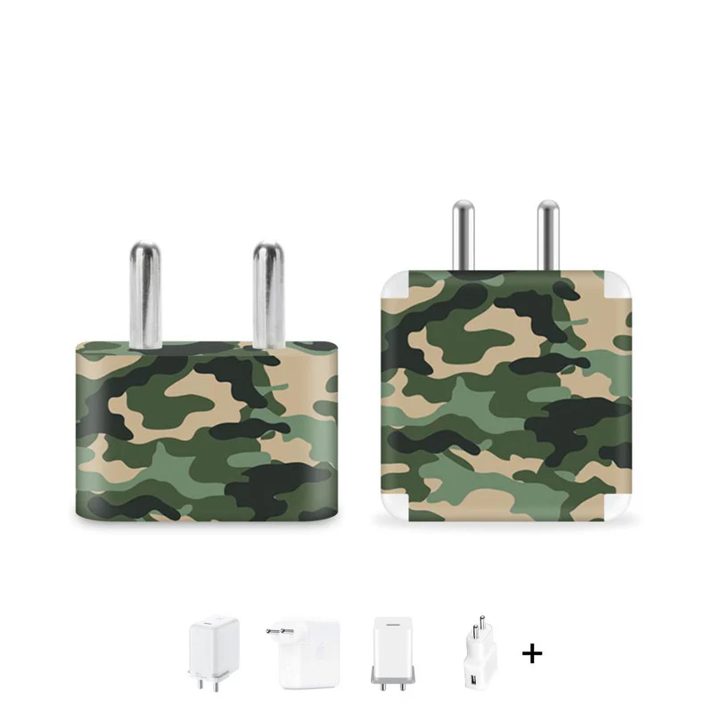 Green Camo Charger Skin
