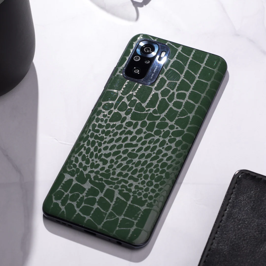Green Crocodile Leather - Image 2