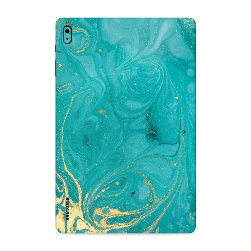 Green Gold Marble Tab Skin