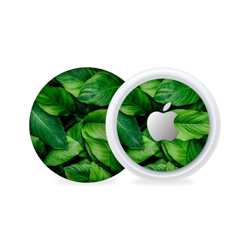 Green Leaves AirTag Skin