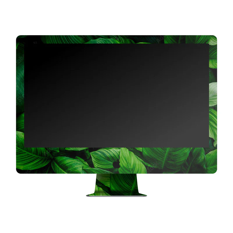 Green Leaves Skin For Apple iMac