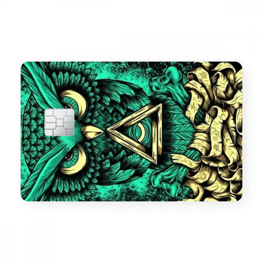 Green Owl Card - Image 2