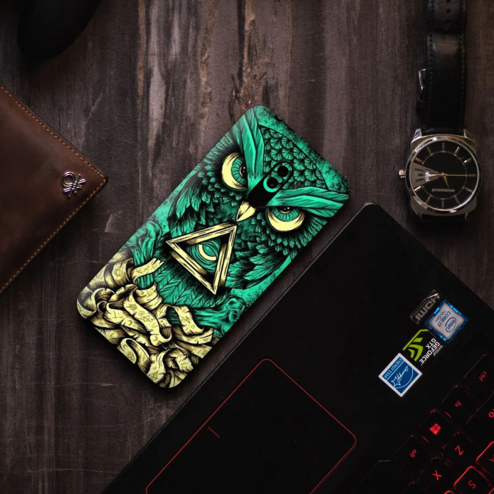 Green Owl - Available for all phone models