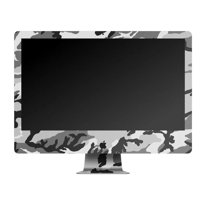 Grey Camo Skin For Apple iMac