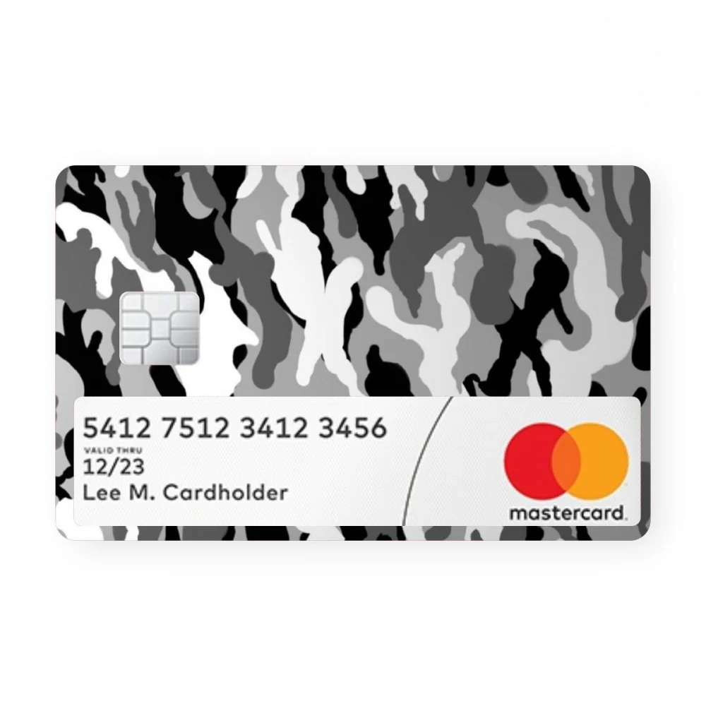 Grey Camo With Window Card - Image 2