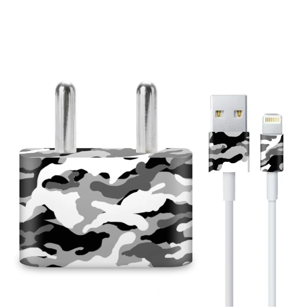 Grey Camo Charger Skin - Image 3